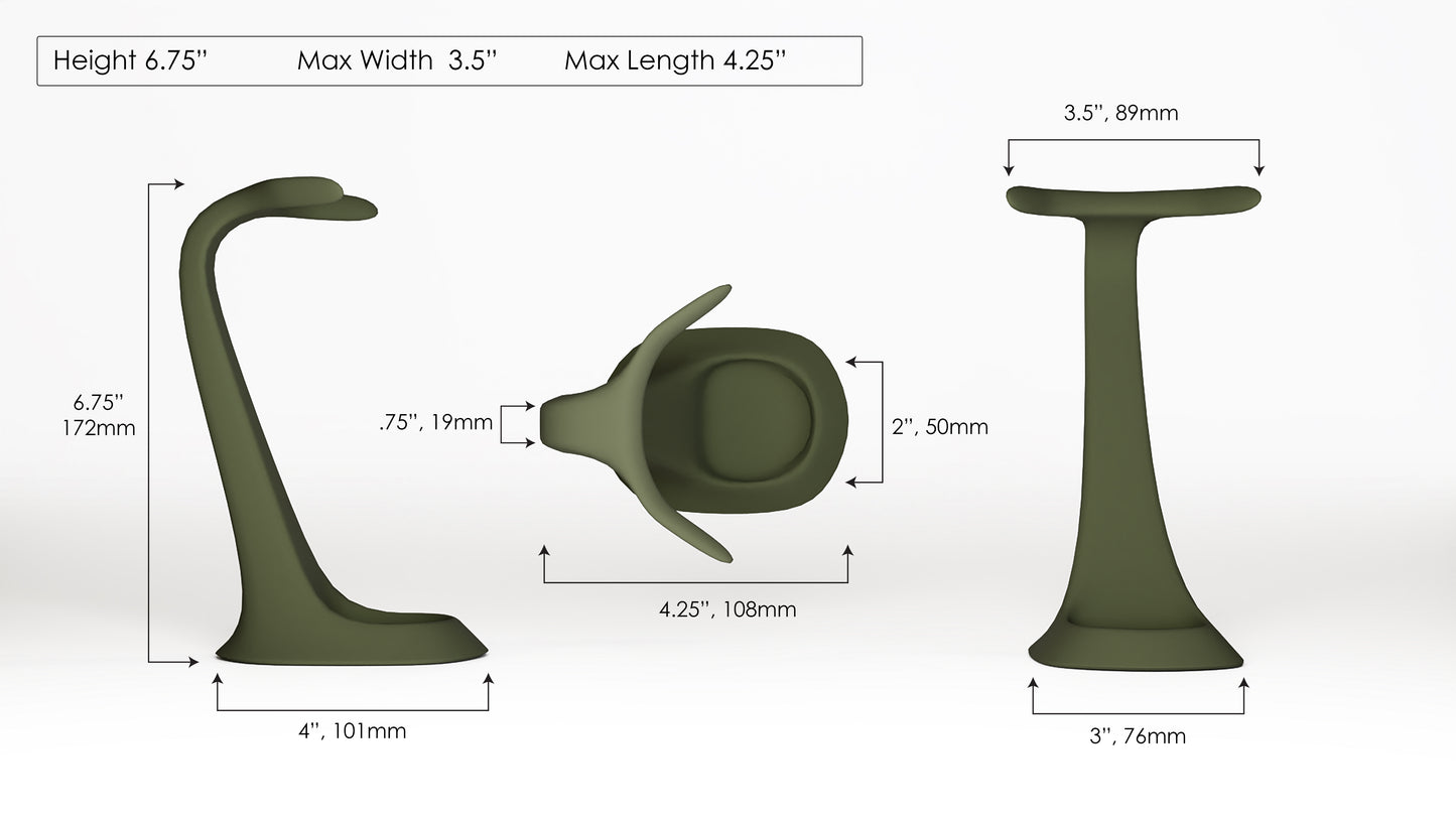 Upright Spoon and Cooking Utensil Rest