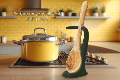 Upright Spoon and Cooking Utensil Rest